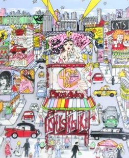 Broadway II 3-D Limited Edition Print - Charles Fazzino Broadway II 3-D Limited Edition Print - Charles Fazzino
