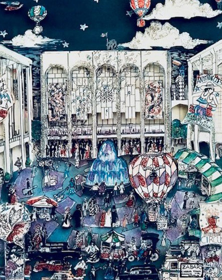 Evening At the Met 3-D Limited Edition Print by Charles Fazzino Evening At the Met 3-D Limited Edition Print by Charles Fazzino