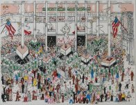 Wall Street 3-D Limited Edition Print by Charles Fazzino - 0 Wall Street 3-D Limited Edition Print by Charles Fazzino - 0