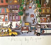 Philly By Night 3-D 1980 Limited Edition Print by Charles Fazzino - 2