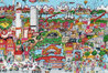 Beantown 3-D 1991 - Boston, Massachusetts Limited Edition Print by Charles Fazzino - 0 Beantown 3-D 1991 - Boston, Massachusetts Limited Edition Print by Charles Fazzino - 0