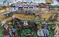 Life Is A Horse Race 3-D 1980 Limited Edition Print by Charles Fazzino - 0 Life Is A Horse Race 3-D 1980 Limited Edition Print by Charles Fazzino - 0