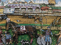 Life Is A Horse Race 3-D 1980 Limited Edition Print by Charles Fazzino - 1 Life Is A Horse Race 3-D 1980 Limited Edition Print by Charles Fazzino - 1