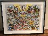 Mickey's World Tour 3-D 1996 Limited Edition Print by Charles Fazzino - 1