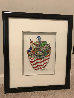 As American As Apple Pie! 3-D  2002 Limited Edition Print by Charles Fazzino - 3