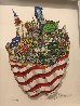 As American As Apple Pie! 3-D  2002 Limited Edition Print by Charles Fazzino - 2