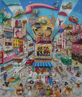 Flintstones 3-D 1993 Limited Edition Print by Charles Fazzino - 0 Flintstones 3-D 1993 Limited Edition Print by Charles Fazzino - 0