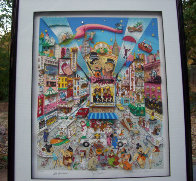 Flintstones 3-D 1993 Limited Edition Print by Charles Fazzino - 2 Flintstones 3-D 1993 Limited Edition Print by Charles Fazzino - 2
