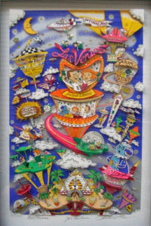 Jetson's 3-D 1993 Limited Edition Print - Charles Fazzino Jetson's 3-D 1993 Limited Edition Print - Charles Fazzino