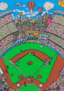 Strike Out 3-D 1993 Limited Edition Print - Charles Fazzino Strike Out 3-D 1993 Limited Edition Print - Charles Fazzino