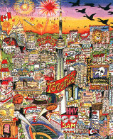 Meet Me in Toronto 3-D Limited Edition Print by Charles Fazzino - 0