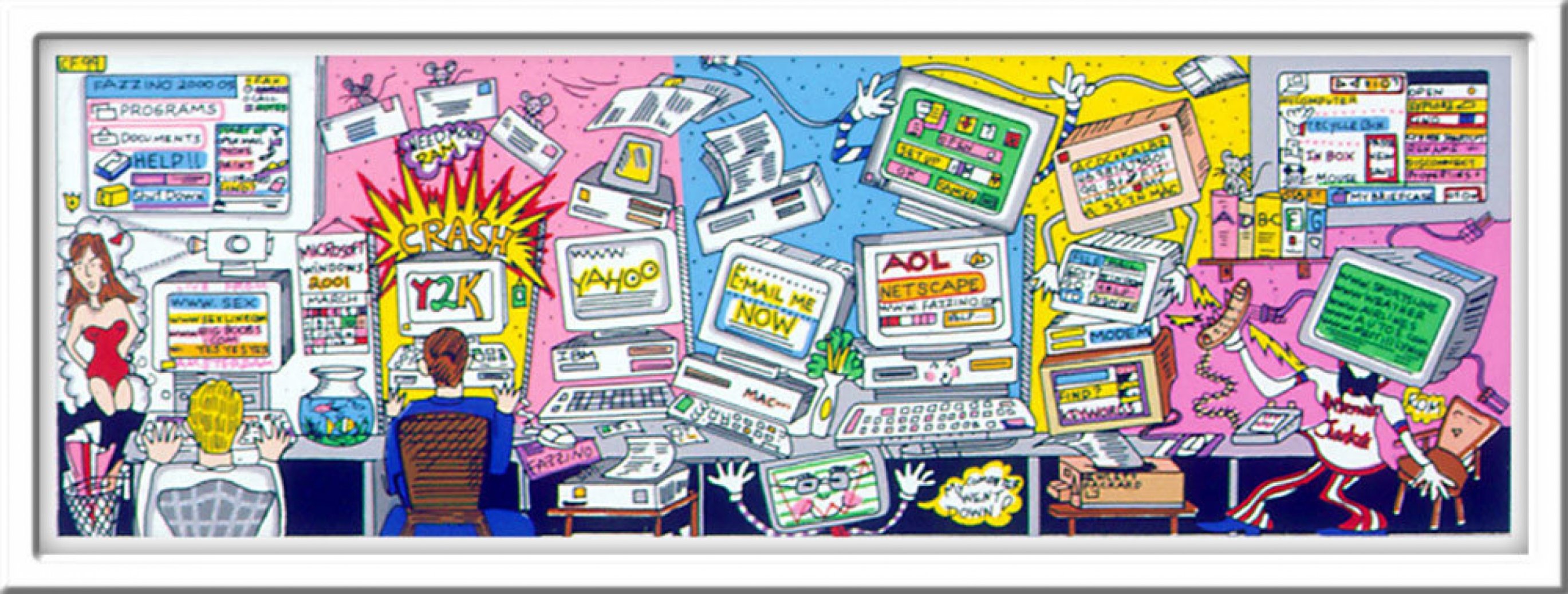There's a Mouse in the House 3-D 1999 Limited Edition Print by Charles Fazzino There's a Mouse in the House 3-D 1999 Limited Edition Print by Charles Fazzino