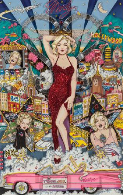 Forever Marilyn 3-D Limited Edition Print by Charles Fazzino