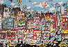 Crossing Houston Street 3-D 1989 Limited Edition Print by Charles Fazzino - 0 Crossing Houston Street 3-D 1989 Limited Edition Print by Charles Fazzino - 0