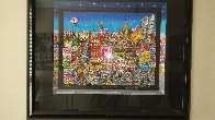 Mangia Mullberry Street 3-D Limited Edition Print by Charles Fazzino - 1 Mangia Mullberry Street 3-D Limited Edition Print by Charles Fazzino - 1