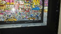 Mangia Mullberry Street 3-D Limited Edition Print by Charles Fazzino - 3 Mangia Mullberry Street 3-D Limited Edition Print by Charles Fazzino - 3