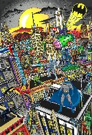 Superhero Suite Superman Saves the Day & Batman Rules the Night Set 2016 3-D Limited Edition Print by Charles Fazzino - 1 Superhero Suite Superman Saves the Day & Batman Rules the Night Set 2016 3-D Limited Edition Print by Charles Fazzino - 1