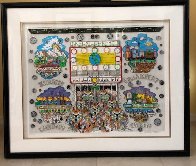 Money Makes the World Go Round 3-D 1994 Limited Edition Print by Charles Fazzino - 1