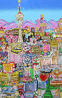 Vegas Vacation 3-D 2003 Limited Edition Print by Charles Fazzino - 0 Vegas Vacation 3-D 2003 Limited Edition Print by Charles Fazzino - 0