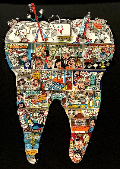 パディタン 　Charles Fazzino Tooth Fairy Tales 3-D Pop Art by Charles Fazzino - For Sale on Art