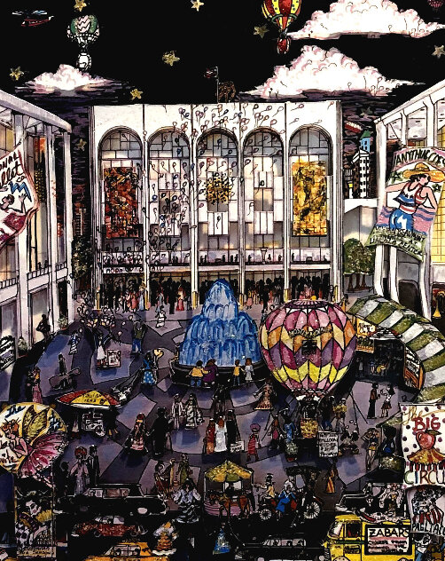 Evening at the Met 3-D AP - New York - NYC Limited Edition Print by Charles Fazzino Evening at the Met 3-D AP - New York - NYC Limited Edition Print by Charles Fazzino