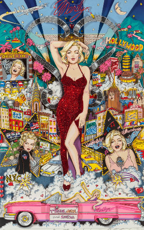 Forever Marilyn 3-D 1998 Limited Edition Print - Charles Fazzino