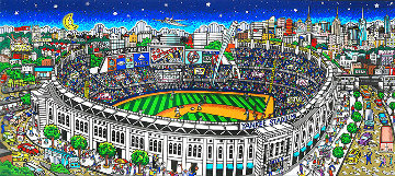 Yankee Stadium 3-D   Limited Edition Print - Charles Fazzino