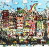 Dancing on Delancey  3-D 1990 - NYC - New York Limited Edition Print by Charles Fazzino - 0