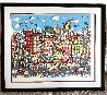 Dancing on Delancey  3-D 1990 - NYC - New York Limited Edition Print by Charles Fazzino - 1