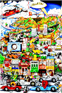 Looneywood 2015 3-D Limited Edition Print - Charles Fazzino Looneywood 2015 3-D Limited Edition Print - Charles Fazzino