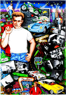 Forever James Dean 2005 3-D Limited Edition Print - Charles Fazzino Forever James Dean 2005 3-D Limited Edition Print - Charles Fazzino