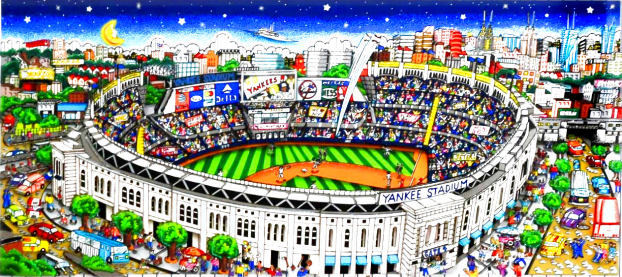 Pinstripe Pride 2014 3-D New York Limited Edition Print by Charles Fazzino Pinstripe Pride 2014 3-D New York Limited Edition Print by Charles Fazzino