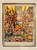 Off Broadway AP 1994 3-D  - New York - NYC Limited Edition Print by Charles Fazzino - 1