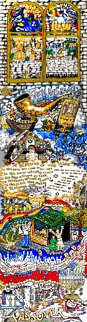 A Celebration of Life 1999 Limited Edition Print - Charles Fazzino A Celebration of Life 1999 Limited Edition Print - Charles Fazzino