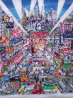 Regards From Broadway 3-D 1990 Limited Edition Print by Charles Fazzino - 8 Regards From Broadway 3-D 1990 Limited Edition Print by Charles Fazzino - 8