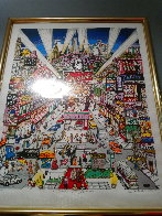 Regards From Broadway 3-D  1990 Limited Edition Print by Charles Fazzino - 1