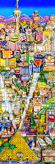 Vegas Vacation 2003 3-D Limited Edition Print - Charles Fazzino Vegas Vacation 2003 3-D Limited Edition Print - Charles Fazzino