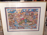Pittsburgh 1992 3-D Limited Edition Print by Charles Fazzino - 1 Pittsburgh 1992 3-D Limited Edition Print by Charles Fazzino - 1