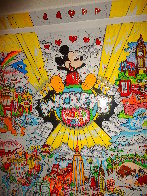 Mickey's World Tour DX 3-D 1996 Animators Signatures Limited Edition Print by Charles Fazzino - 2