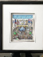 Winter At the Met 1992 3-D Limited Edition Print by Charles Fazzino - 1
