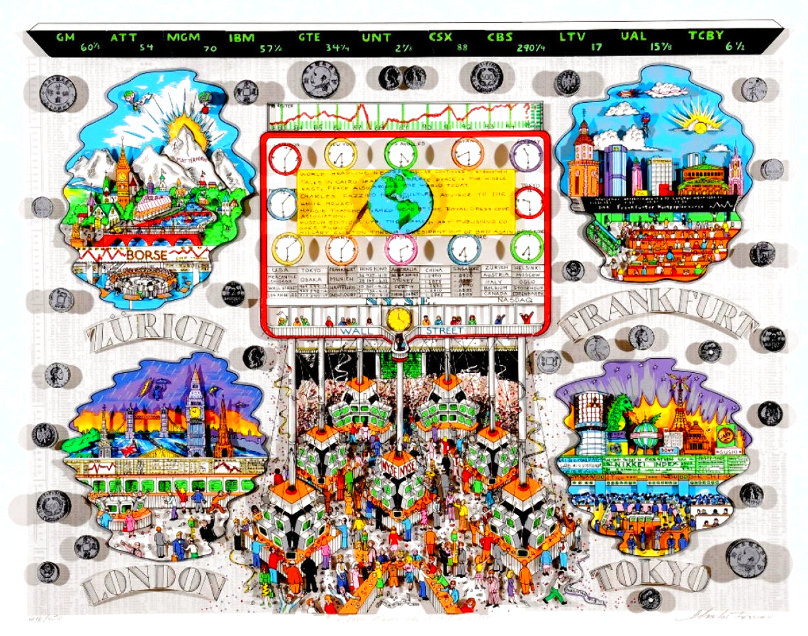 Charles Fazzino Limited Edition Prints For Sale, Wanted