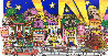 Stars Over LA 1995 3-D Limited Edition Print by Charles Fazzino - 0 Stars Over LA 1995 3-D Limited Edition Print by Charles Fazzino - 0