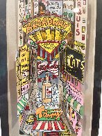 B-Way DX 3-D New York - NYC Limited Edition Print by Charles Fazzino - 3