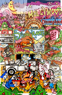 Disneyland California 1998 3-D Limited Edition Print - Charles Fazzino