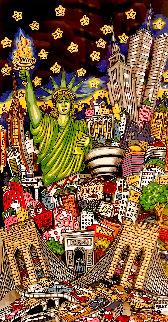 Rubbernecking New York 3-D Limited Edition Print - Charles Fazzino