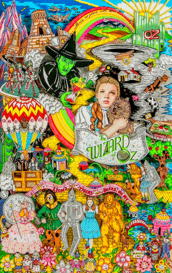 Wizard of Oz 3-D Limited Edition Lithograph by Charles Fazzino
