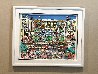 Brunch at the Met 3-D 1992 - Huge - New York - NYC Limited Edition Print by Charles Fazzino - 1