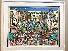 Brunch at the Met 3-D 1992 - Huge - New York - NYC Limited Edition Print by Charles Fazzino - 2
