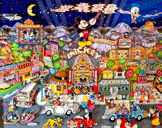 Charles_Fazzino_Mickeywood_3D_