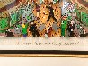 A Penny Saved is a Penny Earned 3-D - Huge - New York - NYC Limited Edition Print by Charles Fazzino - 3